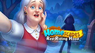 HOMESCAPES | Little RED RIDING HOOD Grim Tales | Gameplay Walkthrough