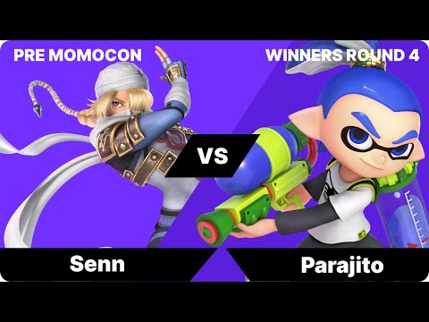 4o4  Pre Momocon  - Winners Round 4 Senn(Sheik) vs Parajito(Inkling)