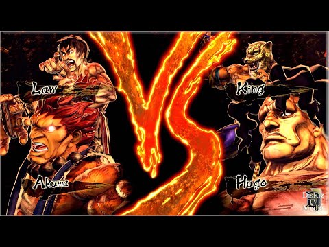 Street Fighter x Tekken  | Akuma & Law vs Hugo & King