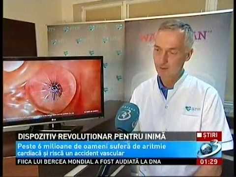 ARES | Stirile Antena 3 | Watchman Dispozitiv Revolutionar pentru Inima!