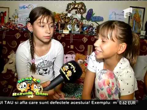 Micile campioane la sărituri în apă, Marina și Andreea Sandu, au primit donația de la “Splash