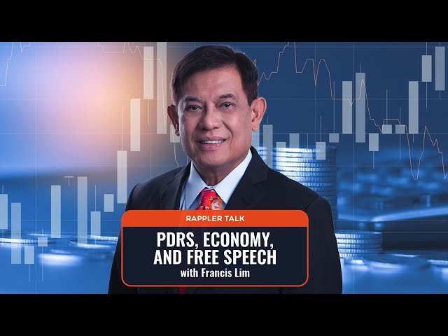 Rappler Talk: PDRs, economy, and free speech