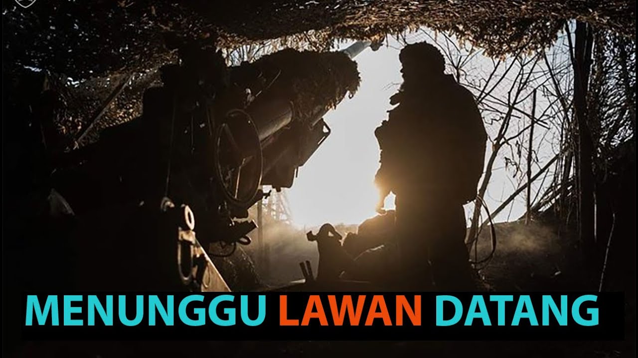 Taktik Baru Artileri Ukraina Repotkan Rusia