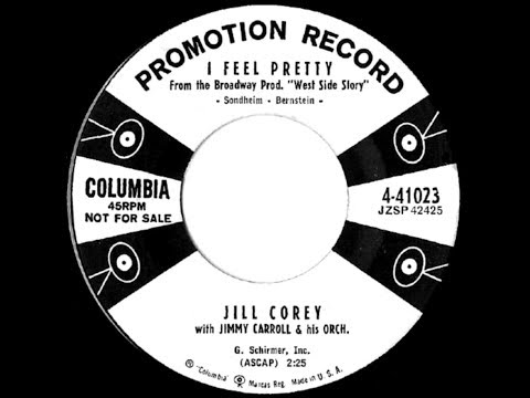 1957 Jill Corey - I Feel Pretty