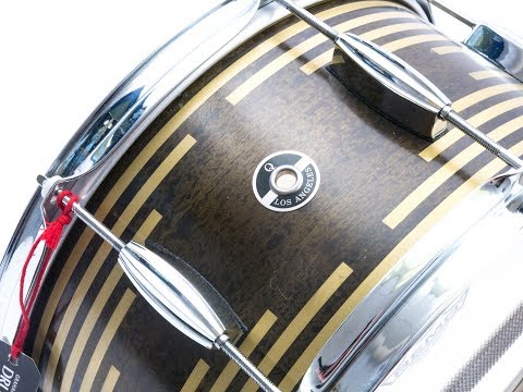 Q Drum Co 14x7 Brass Plate Snare Drum