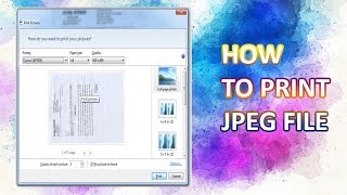 how to print jpeg file