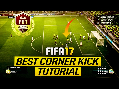 FIFA 17 BEST UNSTOPPABLE CORNER KICK TUTORIAL - HOW TO GLITCH THE GOALKEEPER & SCORE EASY HEADERS