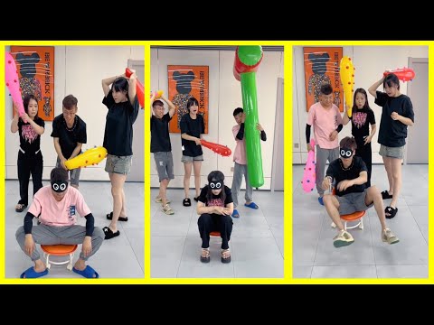 Blindfolded Beating People Challenge | Blindfolded Hitting Challenge | Laughing Zone #challenge