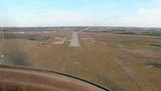 preview picture of video 'Lindsay Airport landing in Zenair CH-300 homebuilt, expermimental airplane'