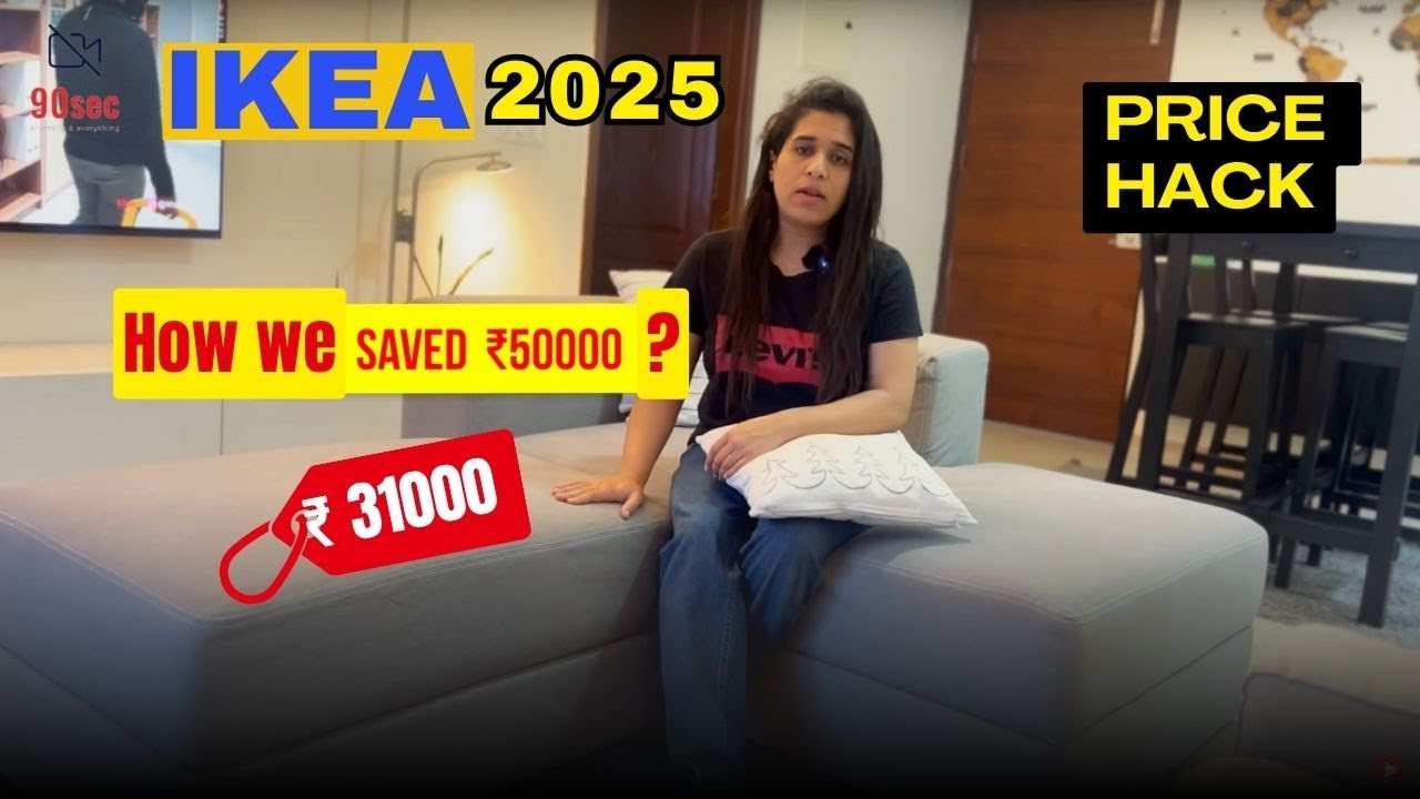 IKEA complete guide 2025 | Budget IKEA Finds! Market Hall Walkthrough | ₹79,500 Sofa for ₹31,000