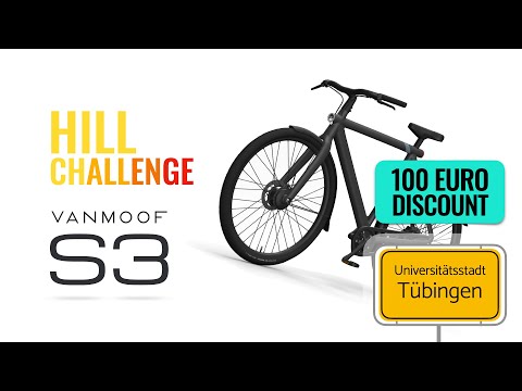 VanMoof S3 Hill Challenge with Google Earth Visualization #VanMoofS3 #S3