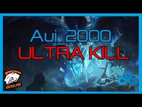 C9 Aui_2000 Visage Ultra Kill vs Virtus.Pro @ D2CL