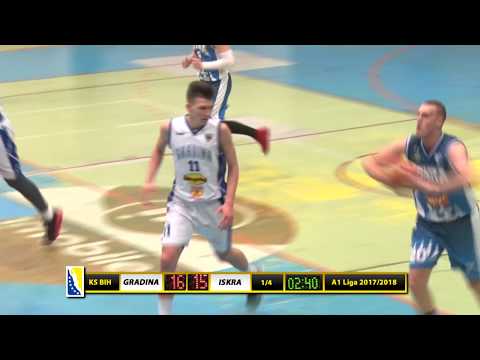 KK Gradina Srebrenik - KK Iskra Bugojno - A1 Liga KSBIH 15. Kolo