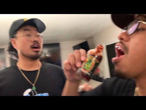 WE DID THE HOT ONES CHALLENGE!! OFF THE MENU EPISODE 100 BTS VLOG