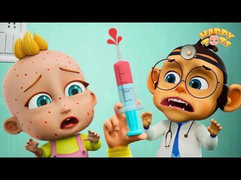 Baby's Vaccine Day + More Nursery Rhymes & Kids Songs | Happy Tots