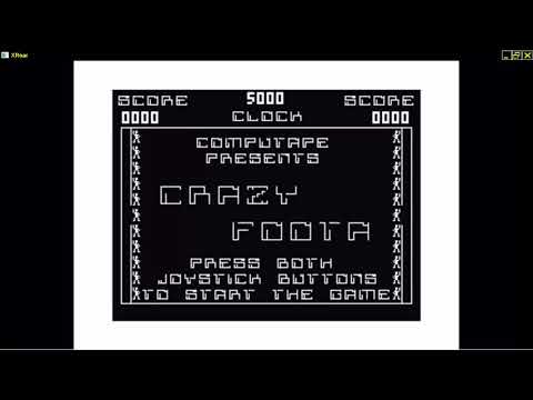 Crazy Foota 1987Computape DRAGON DATA LTD DRAGON 32 64 COMPUTER