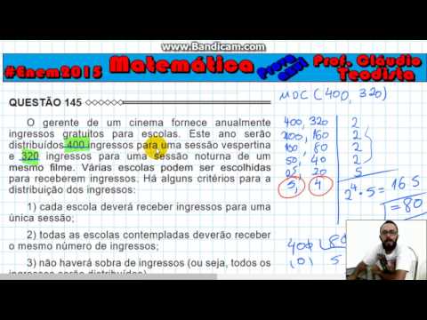 Enem 2015 - matemática - azul - questão 145