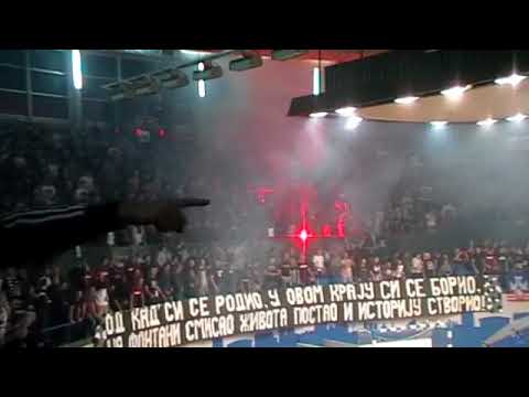Crazy atmosphere at Partizan 1953 vs  Medveščak (Women´s Basketball)