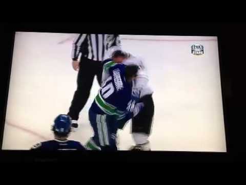 Dallas Stars vs. Vancouver Canucks, February 15, 2013 three