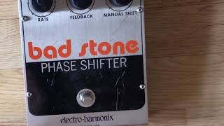 Video thumbnail for EHX Bad Stone Phase Shifter by game over