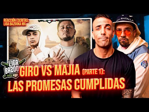 MAJIA DEMUESTRA CONTRA GIRO (PARTE 1) *CON MISTER EGO* #LIGABAZOOKA #MEXICO Reacción