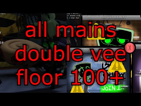 SURVIVING ALL MAINS W/ DOUBLE VEE IN DANDY'S WORLD (read description)