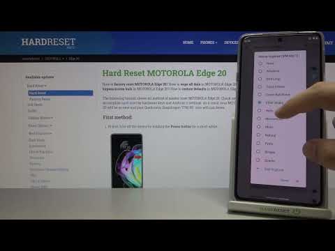 How to sound all avaliable Ringtones on MOTOROLA Edge 20