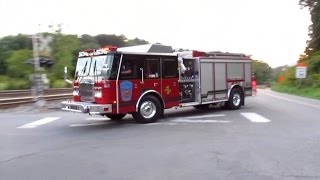 preview picture of video 'BRVFD Brush 1 and Wagon 1 Responding 9/10/14'