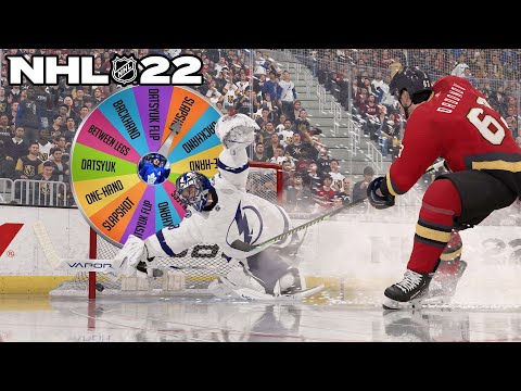 NHL 22 SHOOTOUT CHALLENGE #16 *GOALIE SPINWHEEL EDITION*