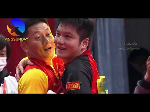 [Fan Zhendong] Congratulations to Xiaopang for winning the championship