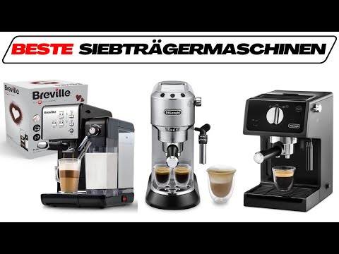Beste Espresso Siebträgermaschinen im Test Vergleich 2026 (TOP 3) 🥇 Espressomaschine/Kaffeemaschine