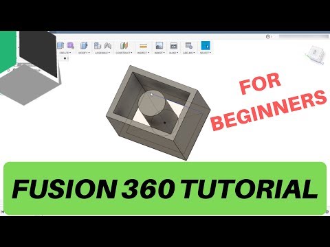 The Ultimate Fusion 360 Tutorial For Beginners: Installation, Sketches, Extrusions -  Part 1