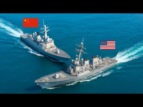 Chinese Ship CHALLENGED the WRONG US Navy Destroyer – BIG MISTAKE