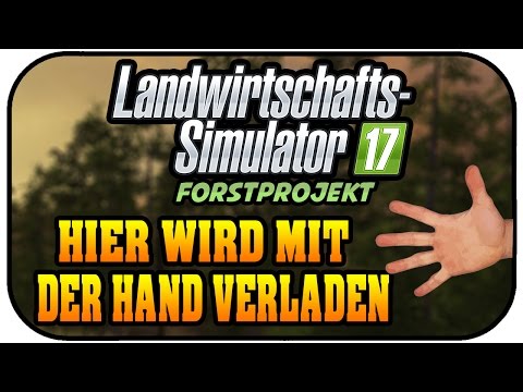LS17 FORST - HIER WIRD MIT DER HAND VERLADEN #003 ★Let's Play Landwirtschaft Simulator 17