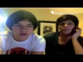 Louis tomlinson and harry styles singing barbie.