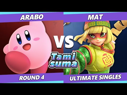 TAMISUMA 183 SSBU - Arabo (Kirby) Vs. MaT (Min Min) Smash Ultimate Round 4