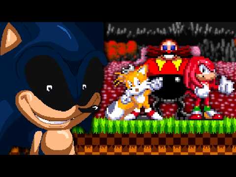 TAILS KNUCKLES EGGMAN SURVIVE ANOTHER HELL!!! Sonic.exe: Remake