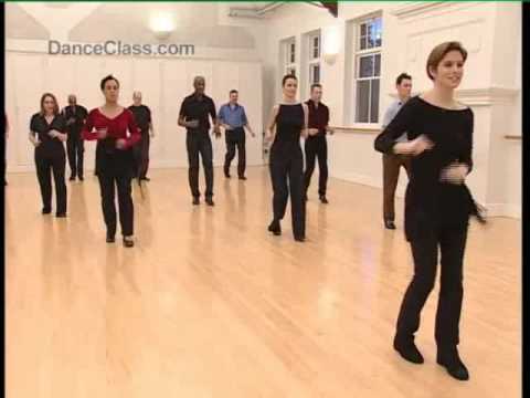 Salsa Basic Forward Step to Music - Salsa class for beginners 3/22