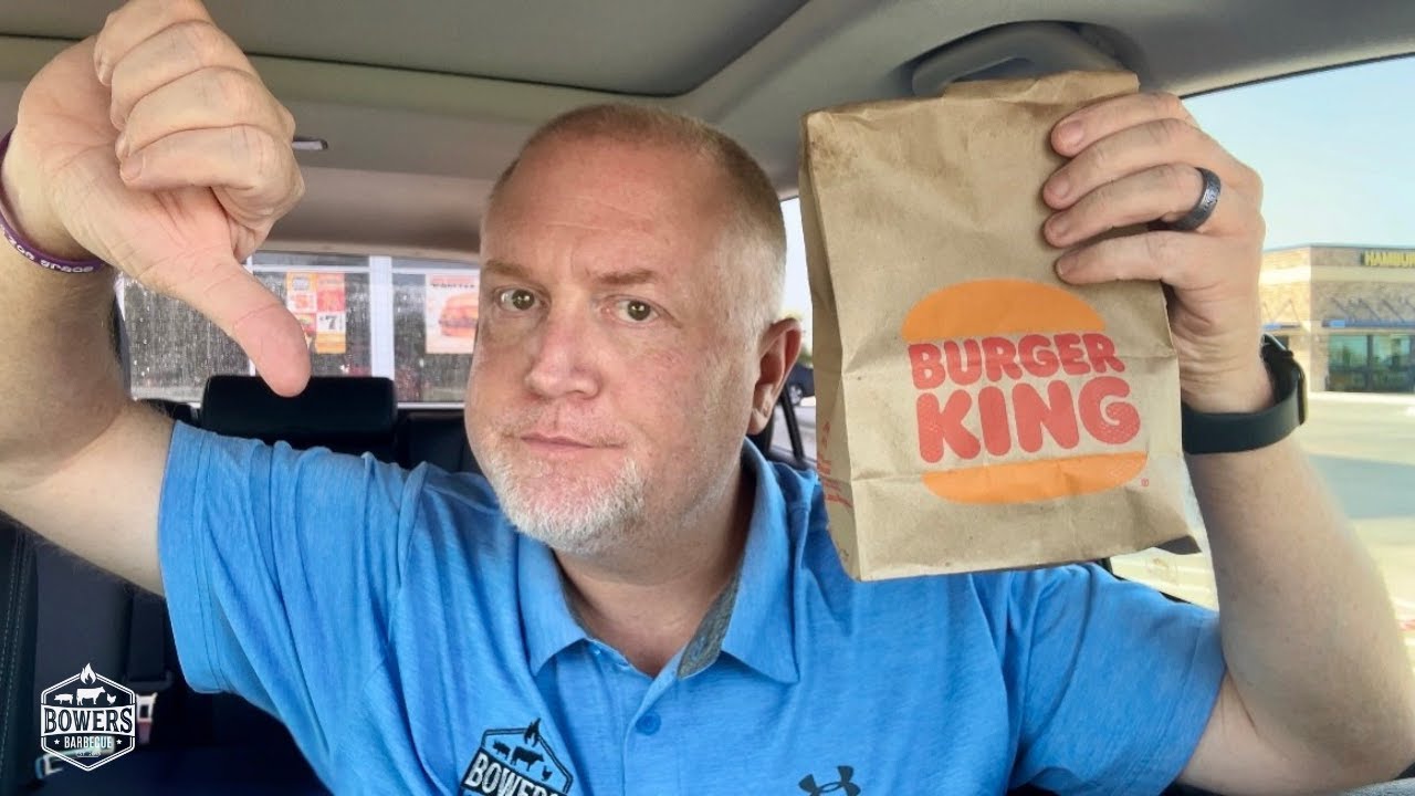 Burger King's BBQ Brisket Whopper.  A BBQ Vlogger's Review.