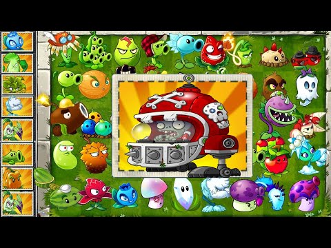 6 Mecha Football Zombie Vs Plant Max Level Using Only 1 Plant Food - Who Will Win?