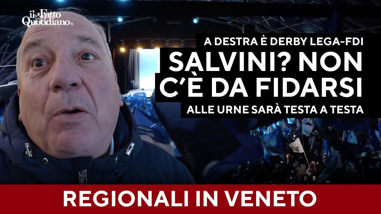 Veneto, a destra la sfida è tra Lega e Fdi: “Votavo Carroccio, ma di Salvini non c’è da fidarsi”