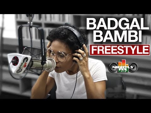 BadGal Bambi freestyles on THE FIX