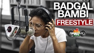BadGal Bambi freestyles on THE FIX
