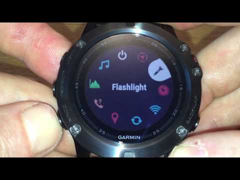 Garmin Fenix 5 and 5x Tutorials -  Hotkeys And Control Menu