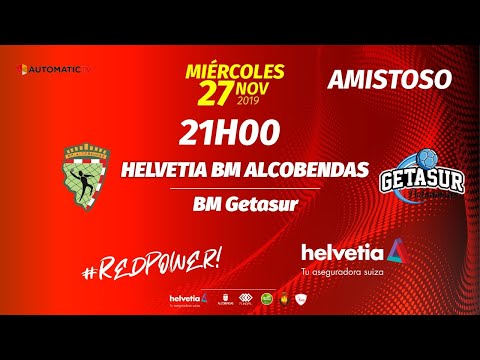 HELVETIA BM ALCOBENDAS vs BM GETASUR (amistoso)