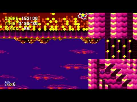 Sonic CD (XBLA) - Collision Chaos: Zone 2: Present Playthrough (Sonic) [Original Spin Dash]