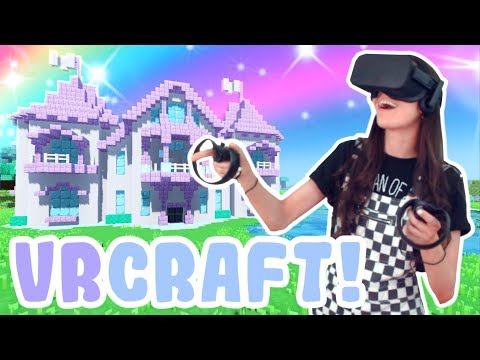 💙Building my House In VIRTUAL REALITY! VRCRAFT Ep.2