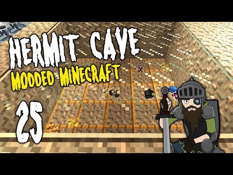 Hermit Cave: 25 | MEGA Miner | Modded Minecraft