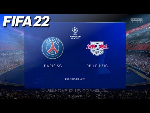 FIFA 22 - Paris Saint Germain vs. RB Leipzig | PS5
