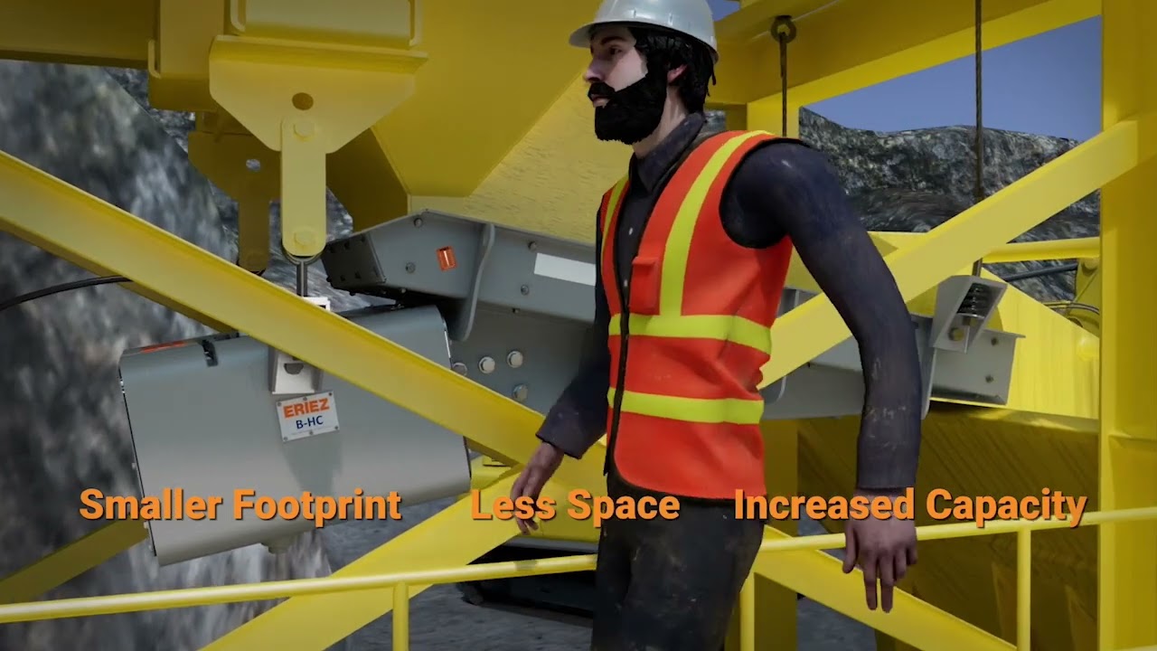 Eriez B-HC High Capacity Electromagnetic Vibratory Feeders